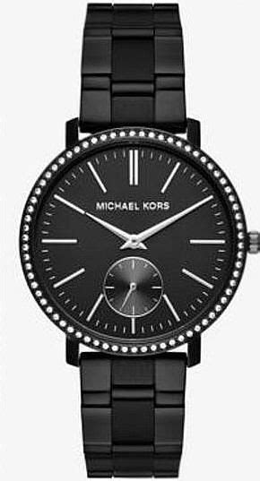 Women's Michael Kors Jaryn Black Steel Watch MK3566